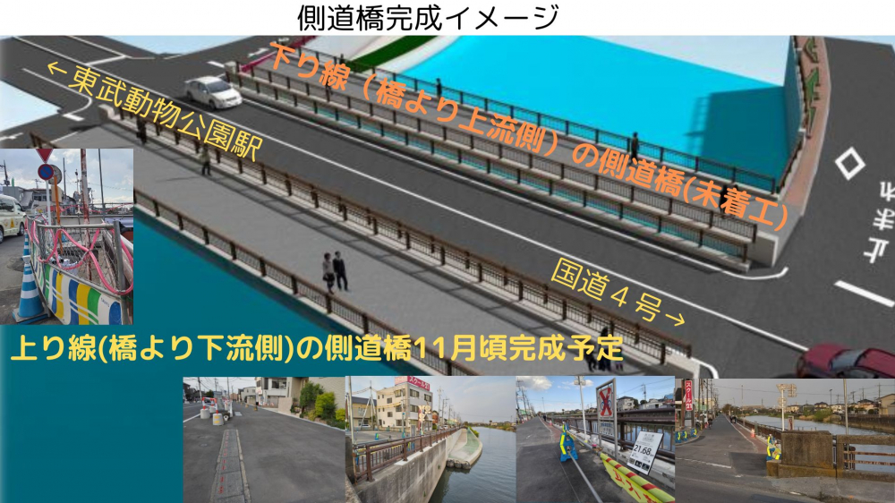 【レポート】古川橋側道橋の工事が進行中　歩行者・自転車にやさしい道路へ一歩前進